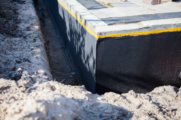 Professional Waterproofing technician working in Northville, NY